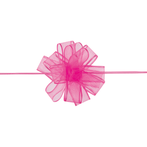スマートスクール / マジックフラワーリボン 24mm×20m ピンク