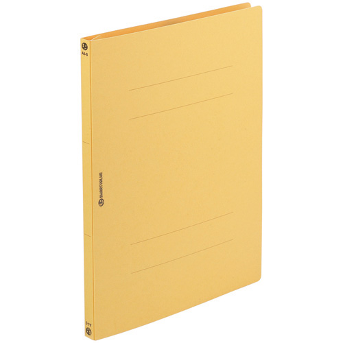 ◆フラットファイル D017J-YL A4S 黄 10冊_画像02