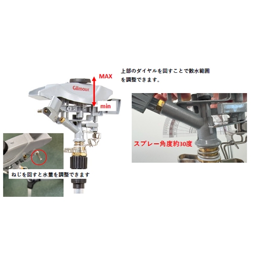 EA124KS-36 スプリンクラー 三脚付_画像02