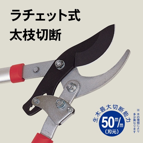 EA650AC-35 770mm 枝切鋏 ラチェット式_画像03