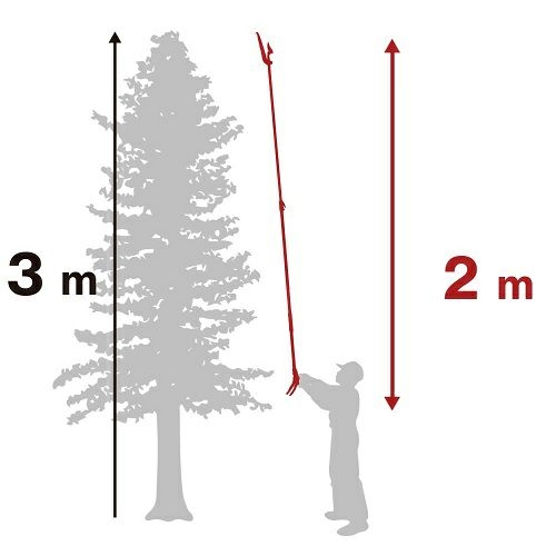 EA650AX-37 1.3-2.0m 高枝鋏 剪定型･伸縮柄_画像03