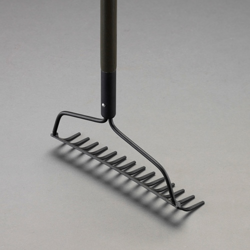 EA650RA-39 ガーデンレーキ スチール製OD色_画像02