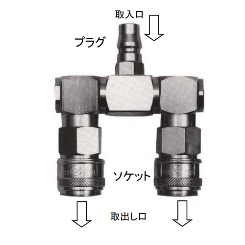 EA140DK-2 2連自在エアーカップリング_画像02