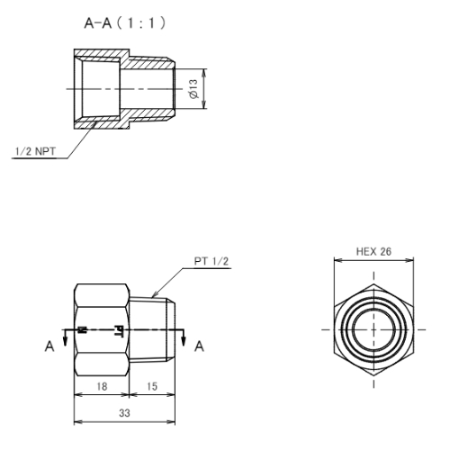 EA141AY-104 中間ニップルソケット_画像04