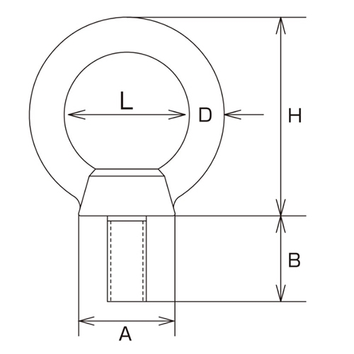 EA638BP-3 M3x11.5mmアイボルト(ステンレス_画像04