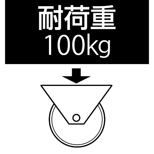 EA986GQ-1 80mmキャスタ-(自在･カバ-･後輪_画像03
