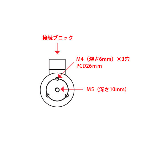 EA984CM-3 DC24V/40mm電磁マグネットホルダ_画像02