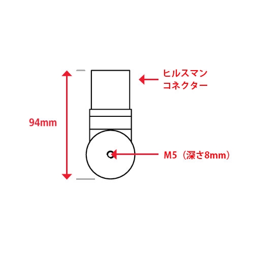 DC24V/φ50mm/500N電磁マグネットホルダー_画像03