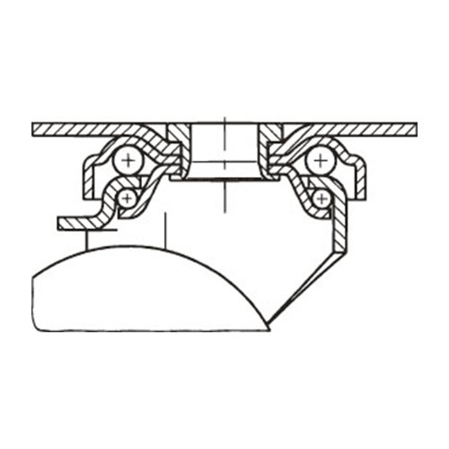 EA986GH-50 50mmキャスタ-(自在金具)_画像02