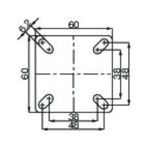 EA986HV-75 75mmキャスタ-(固定金具)_画像04