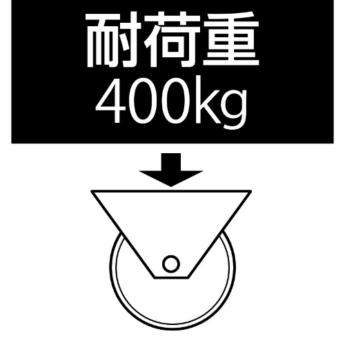 EA986HX-160 160mmキャスタ-(固定金具)_画像03