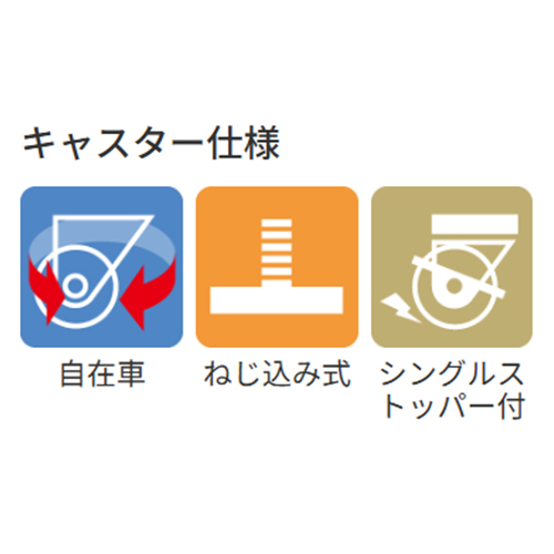 EA986PB-50 50mmキャスタ-(ツインホイ-ル･_画像03