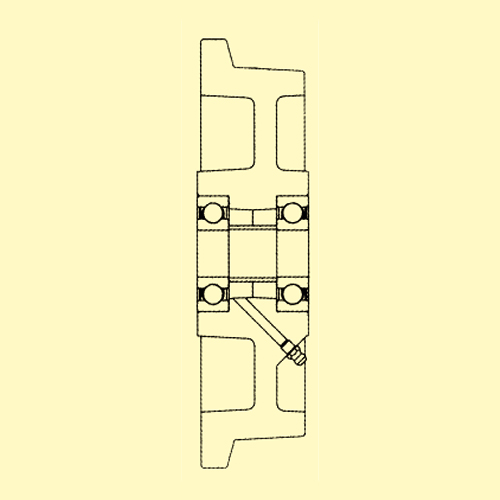 100x36車輪(ボ-ルベアリング･鋳鉄･レ-ル用_画像02