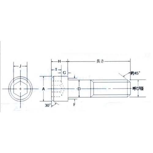 EA949DJ-525 M5x25高強度高張力六角穴BOLT_画像04