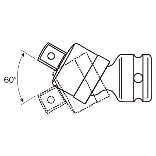 EA164E-1 3/4sqインパクトジョイント_画像02