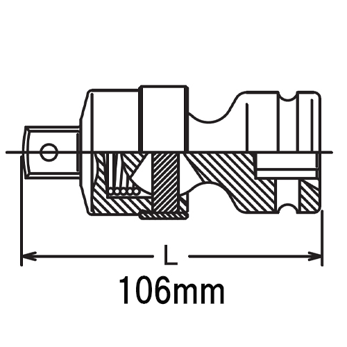 EA164E-1 3/4sqインパクトジョイント_画像04