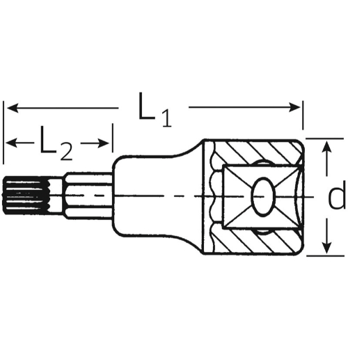EA611DG-16 1/2sqM16XZNビットソケット_画像04