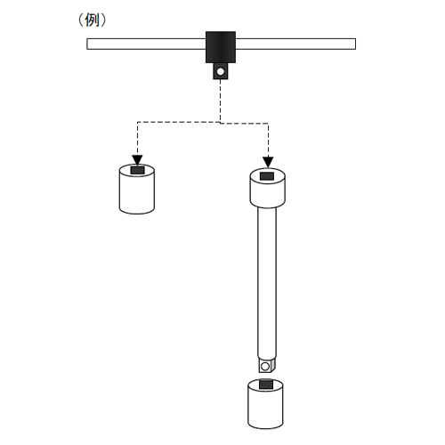 EA618CC-1 1/2T型スライドハンドル_画像02