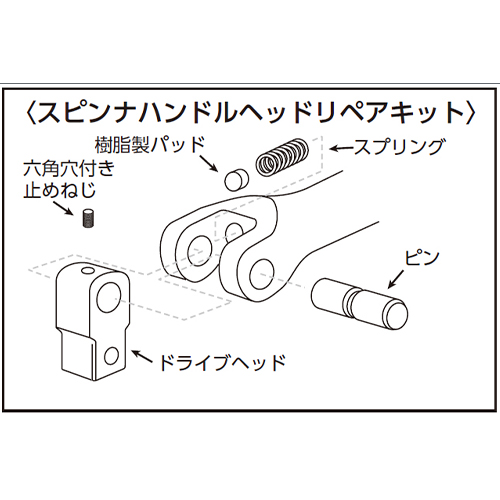 [EA618RB-4/-6用]ヘッドリペアキット_画像02