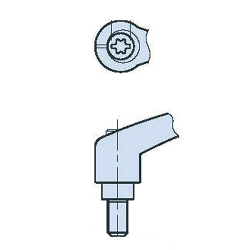 EA948C-131 M10x20雄ネジクランプレバ-_画像02