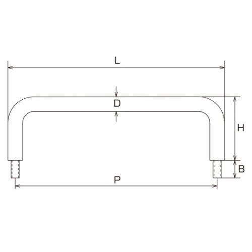 EA948BJ-51 M6/120雄ネジ取手_画像03