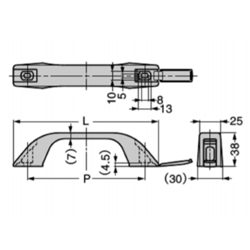 EA948BP-21 140取手(プラスチック製)_画像03