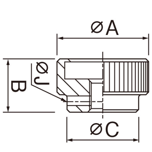 EA948BW-11 M5x20クロ-ムメッキ丸ナット_画像04