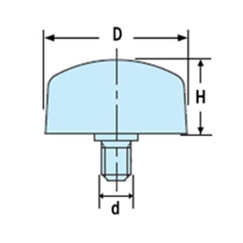 EA948BX-101 M8x12/40雌ネジノブ_画像02