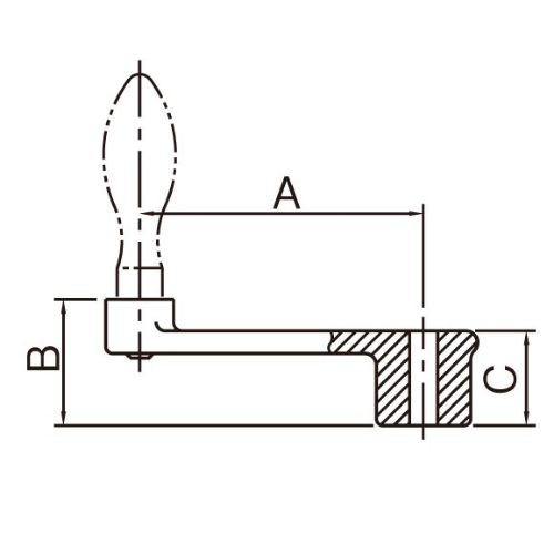 EA948CE-84 63/10角穴ストレ-トクランク_画像03