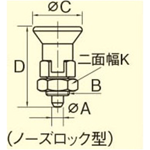 EA948DD-93 M12x6ノ-ズロック型プランジャ-_画像02