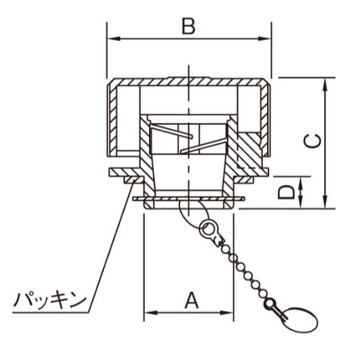 EA949CW-11 56x70チェ-ン付ブリ-ザキャップ_画像04