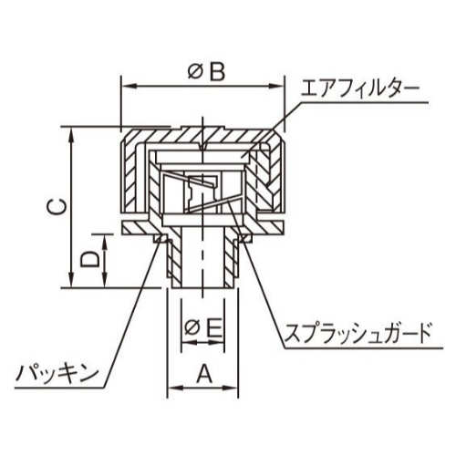 EA949CW-23 G1/2キャップ(レベルゲ-ジ無)_画像04