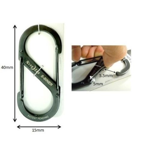 EA638AD-71 40x15mmSカンスナップフックBK_画像04