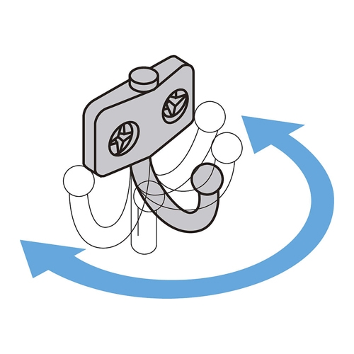 36x37.5mm回転フック(ステンレス製)_画像02