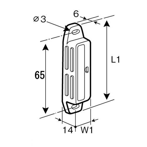 EA951MC-11 74.0mmマグネットキャッチ_画像02