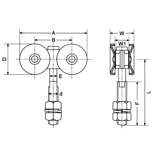 EA970BA-22 2号レ-ル用トロリ-複車(プレス)_画像04