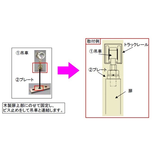 EA970CA-12 2号レ-ル用吊リ車連結プレ-ト_画像02