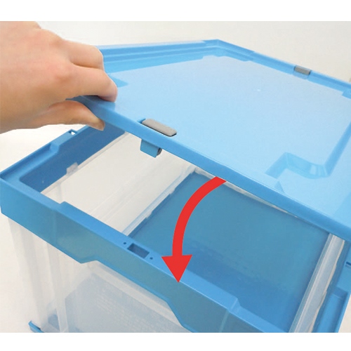 EA506AH-12 50L 折畳コンテナ 青_画像04