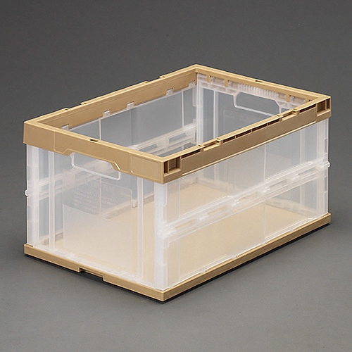 EA506AH-19 75L 折畳コンテナ ベージュ_画像02