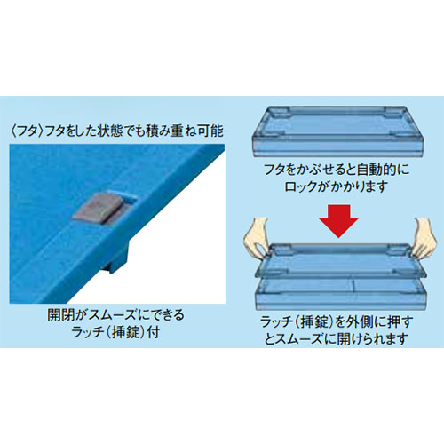 EA506AH-33 75.0L折畳コンテナ_画像04