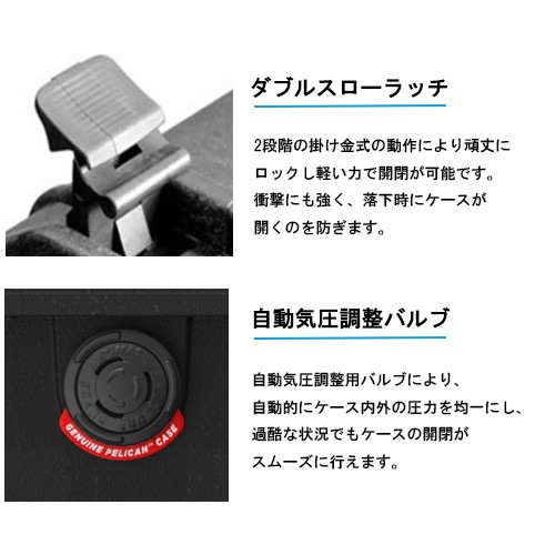 726x445x271/内寸防水ケース(黒/ウレタン無_画像03