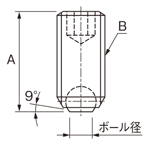 EA948DJ-2 M4x10mm半球ボールスクリュー_画像03
