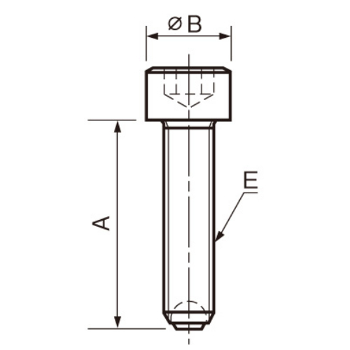 EA948DJ-203 M6x40mmボールCAPスクリュー_画像04