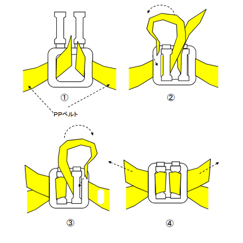 EA628PM-116B 15.5mmPPバンド用バックル_画像03
