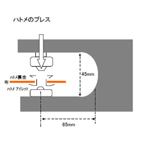 EA576MW 8-15mm ハトメパンチ･プレス_画像04