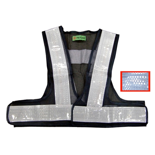 EA983R-102 LED安全ベスト(紺/白)_画像03