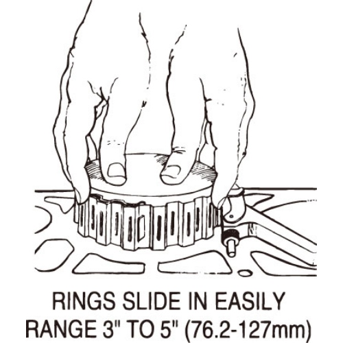 EA603DB 76-127PISTONRINGコンプレッサー_画像02