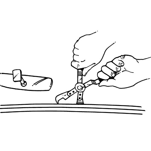 EA604DA-20 Door handleクリッププライヤー_画像02