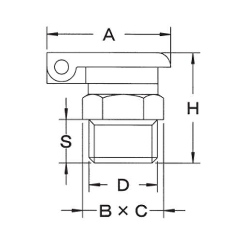 EA991CW-21 G 1/8 オイルカップ_画像02