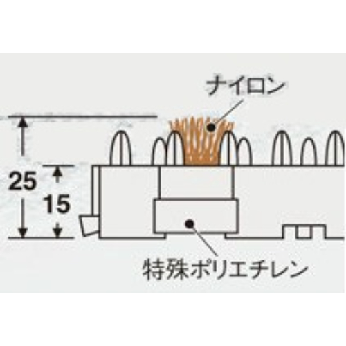 EA997RX-306 450x750土砂落マット(フチ付)_画像03